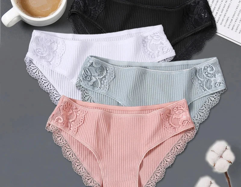 3Pcs Cotton Panties Set