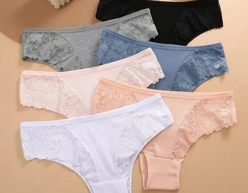 3Pcs Cotton Brazilian Panties