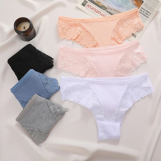 3Pcs Cotton Brazilian Panties